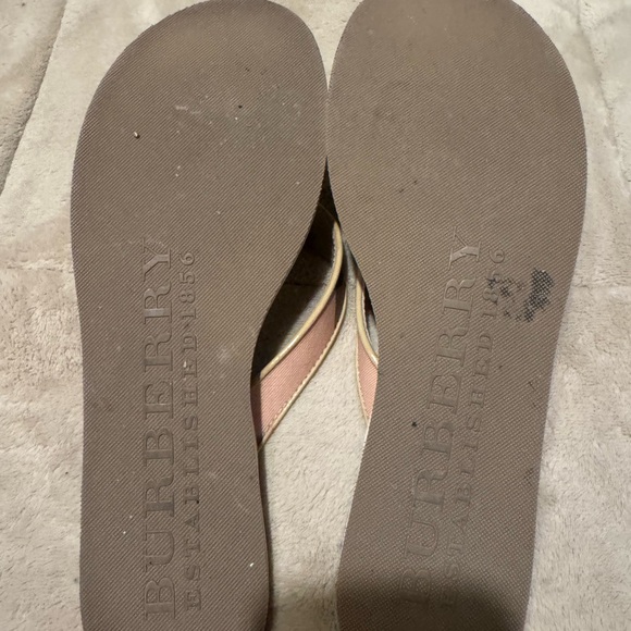 Burberry Nova check Pattern Sandals - Picture 6 of 6